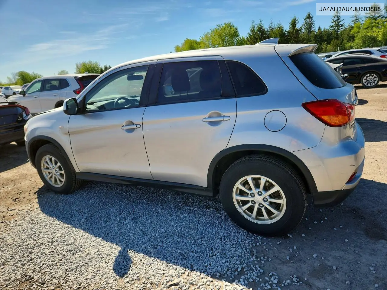 2018 Mitsubishi Rvr Se VIN: JA4AH3AU4JU603585 Lot: 55142866
