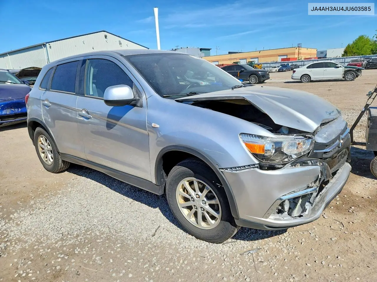 2018 Mitsubishi Rvr Se VIN: JA4AH3AU4JU603585 Lot: 55142866