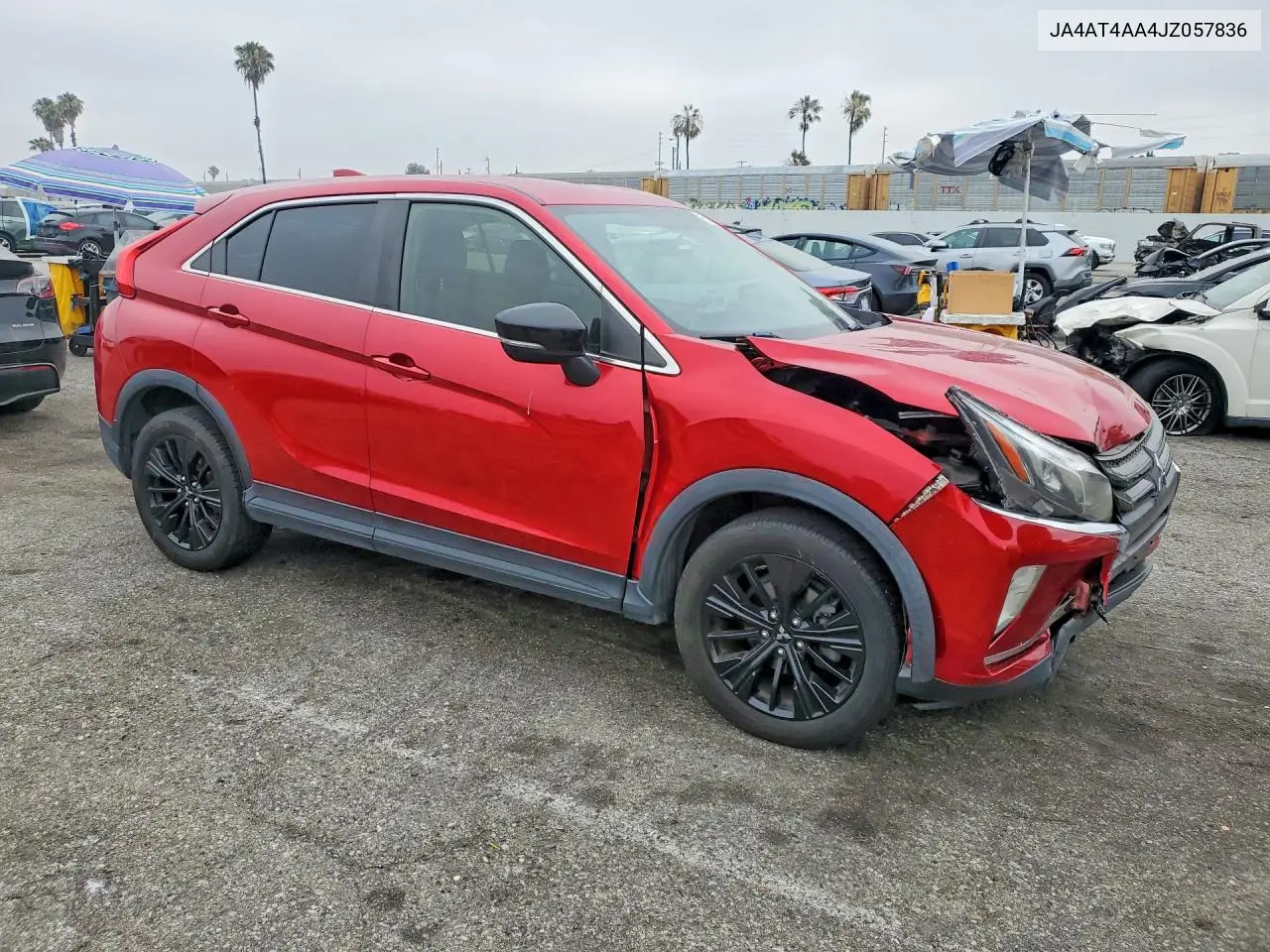 2018 Mitsubishi Eclipse Cross Le VIN: JA4AT4AA4JZ057836 Lot: 55944536
