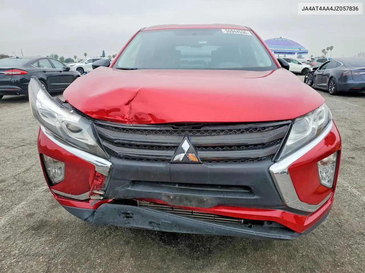 2018 Mitsubishi Eclipse Cross Le VIN: JA4AT4AA4JZ057836 Lot: 55944536