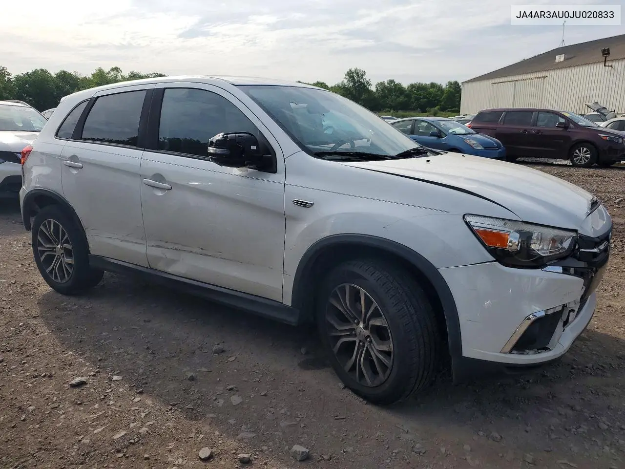 2018 Mitsubishi Outlander Sport Es VIN: JA4AR3AU0JU020833 Lot: 56680836