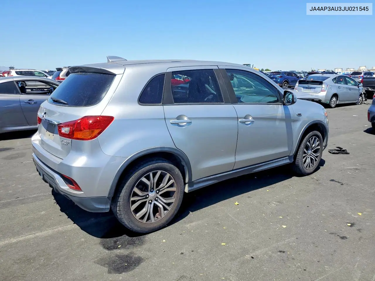 2018 Mitsubishi Outlander Sport Es VIN: JA4AP3AU3JU021545 Lot: 56774466