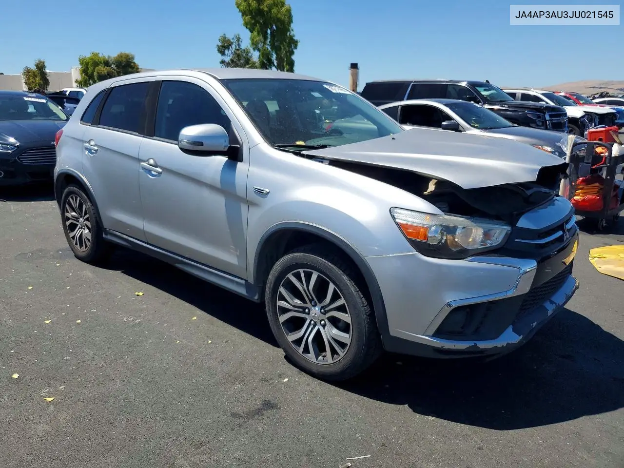 2018 Mitsubishi Outlander Sport Es VIN: JA4AP3AU3JU021545 Lot: 56774466