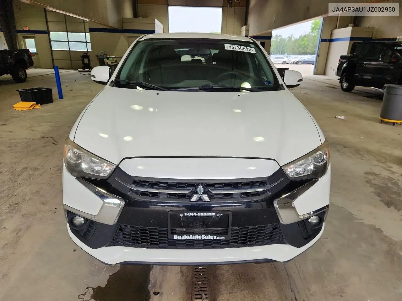 2018 Mitsubishi Outlander Sport Es VIN: JA4AP3AU1JZ002950 Lot: 56786596