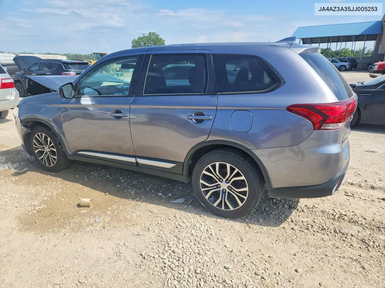 2018 Mitsubishi Outlander Se VIN: JA4AZ3A35JJ005253 Lot: 57198506