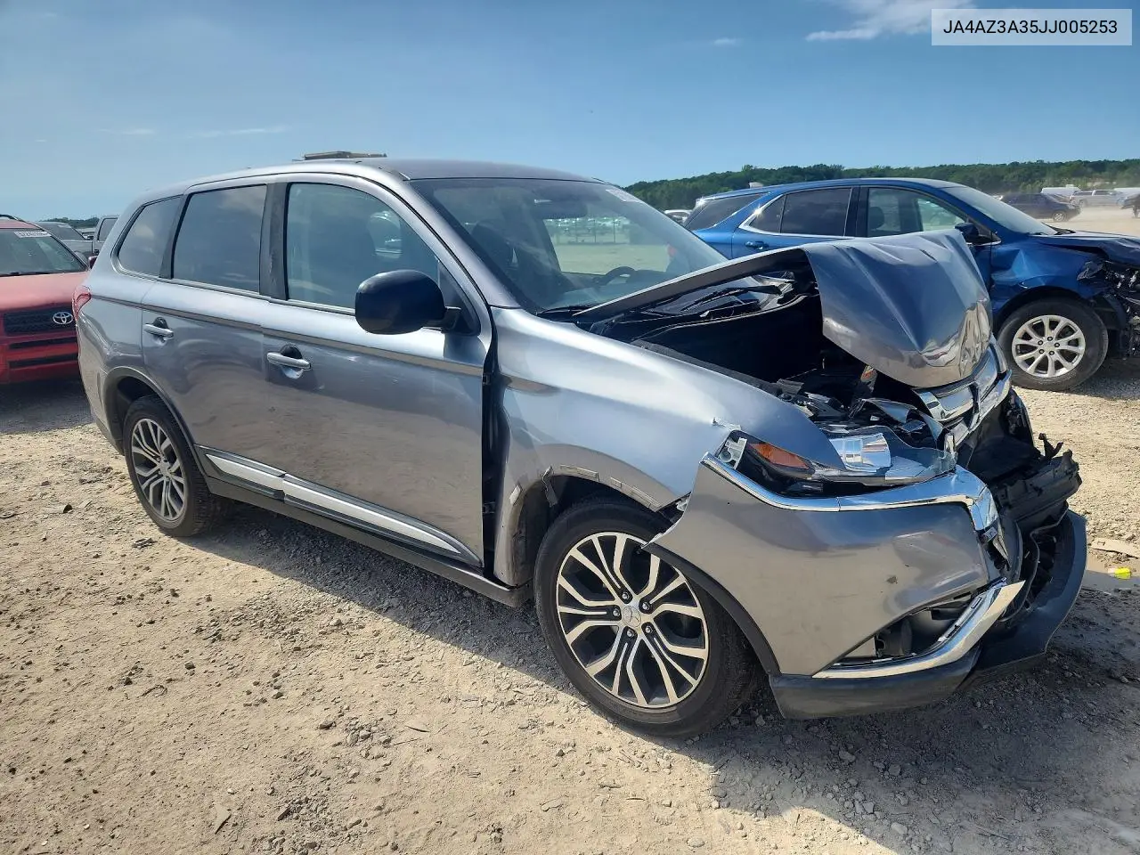 2018 Mitsubishi Outlander Se VIN: JA4AZ3A35JJ005253 Lot: 57198506