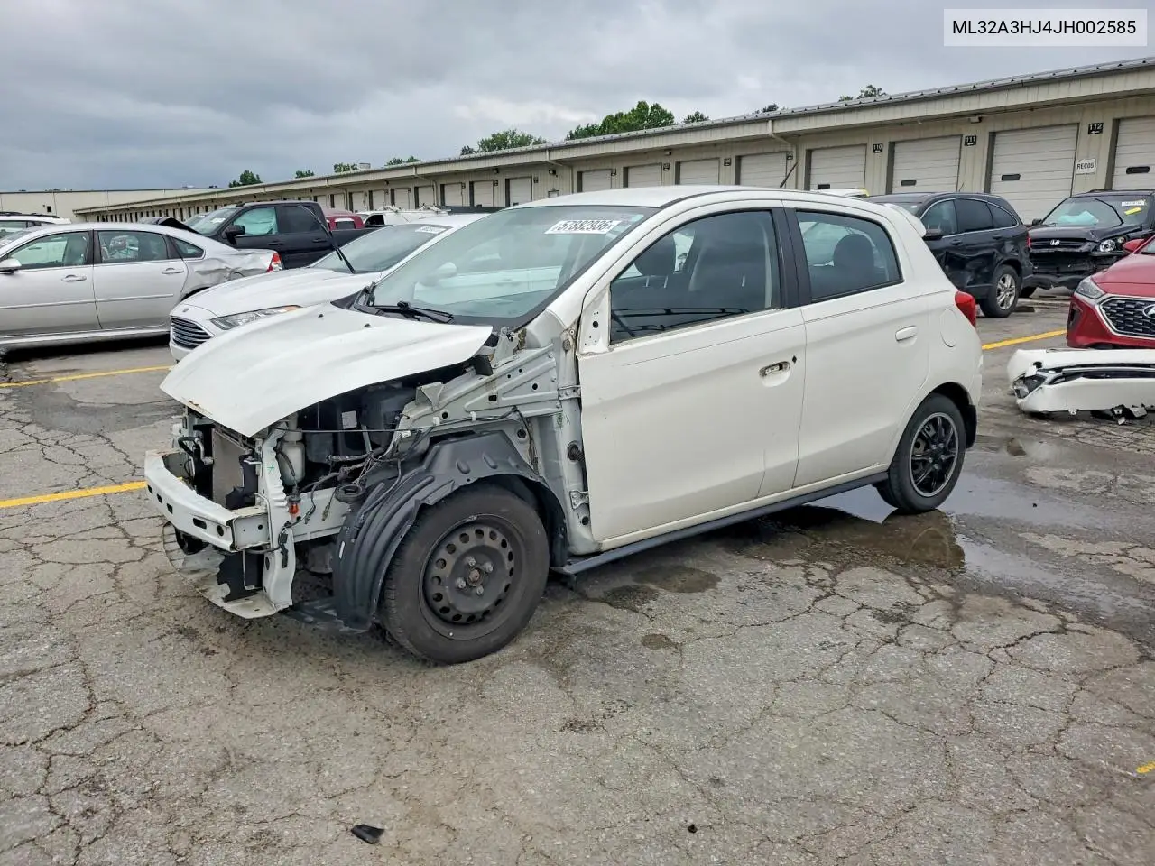 2018 Mitsubishi Mirage Es VIN: ML32A3HJ4JH002585 Lot: 57882936