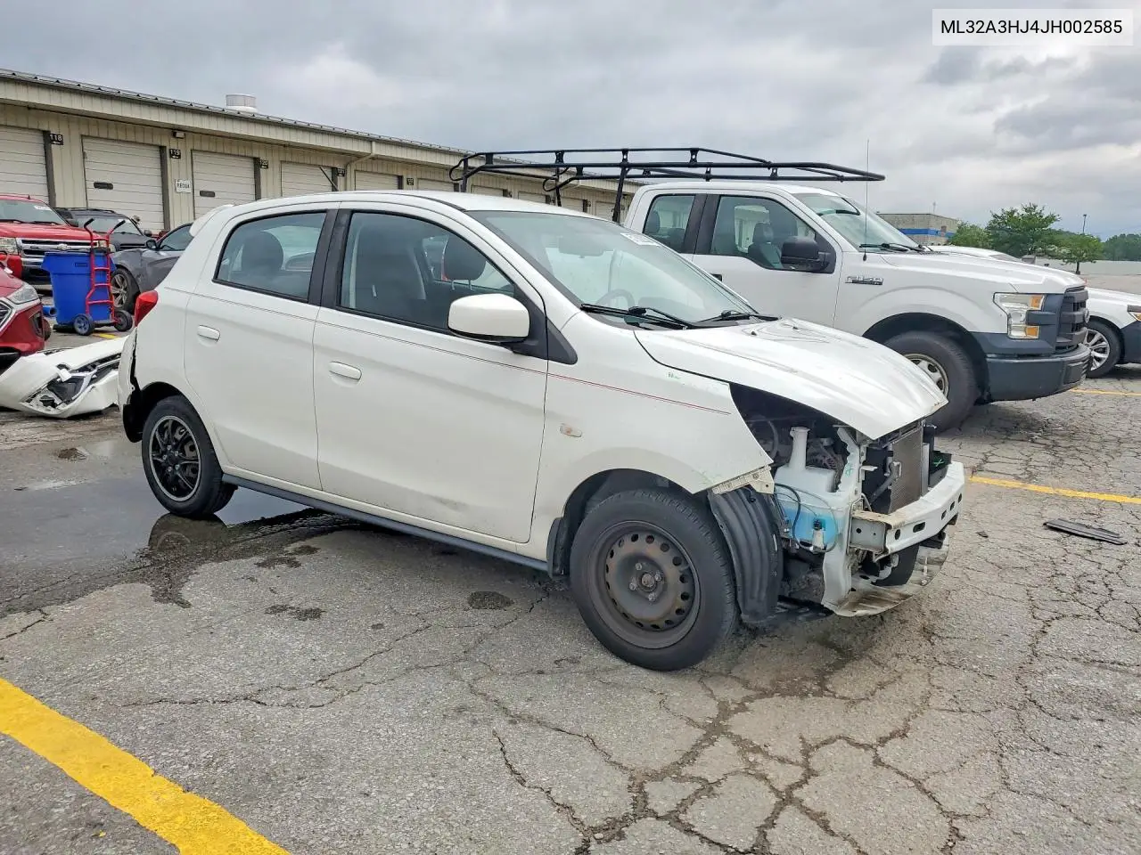 2018 Mitsubishi Mirage Es VIN: ML32A3HJ4JH002585 Lot: 57882936