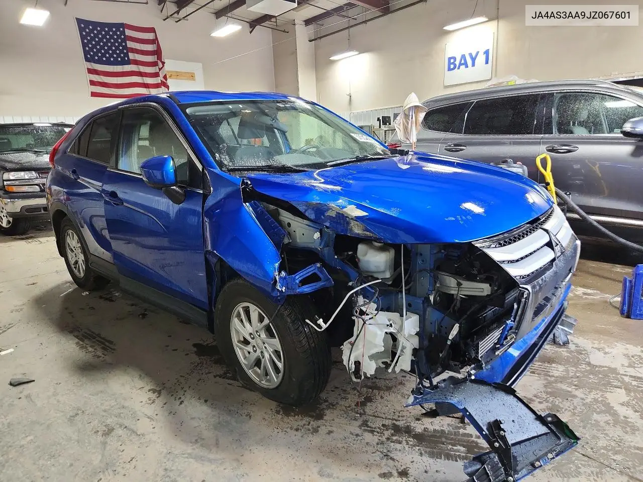 2018 Mitsubishi Eclipse Cross Es VIN: JA4AS3AA9JZ067601 Lot: 58515066