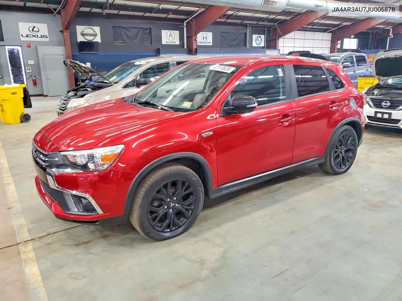 2018 Mitsubishi Outlander Sport Es VIN: JA4AR3AU7JU006878 Lot: 62110626