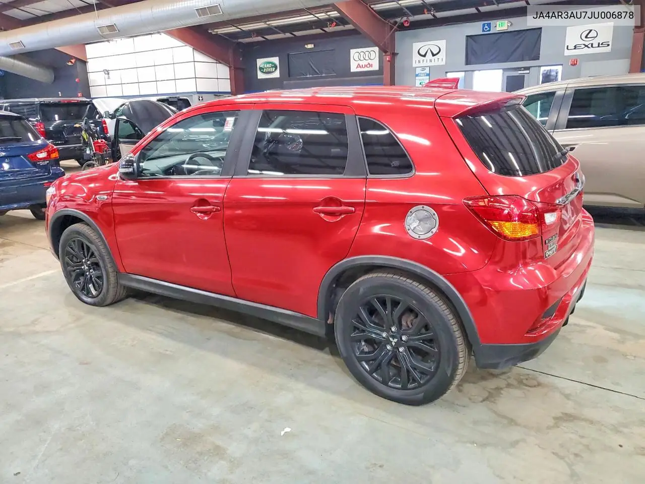 2018 Mitsubishi Outlander Sport Es VIN: JA4AR3AU7JU006878 Lot: 62110626