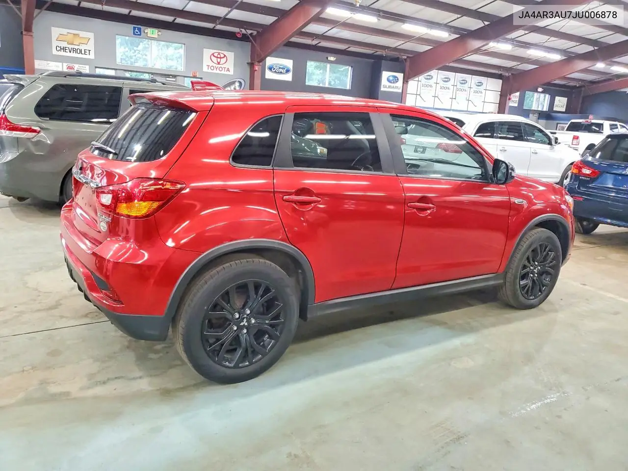 2018 Mitsubishi Outlander Sport Es VIN: JA4AR3AU7JU006878 Lot: 62110626