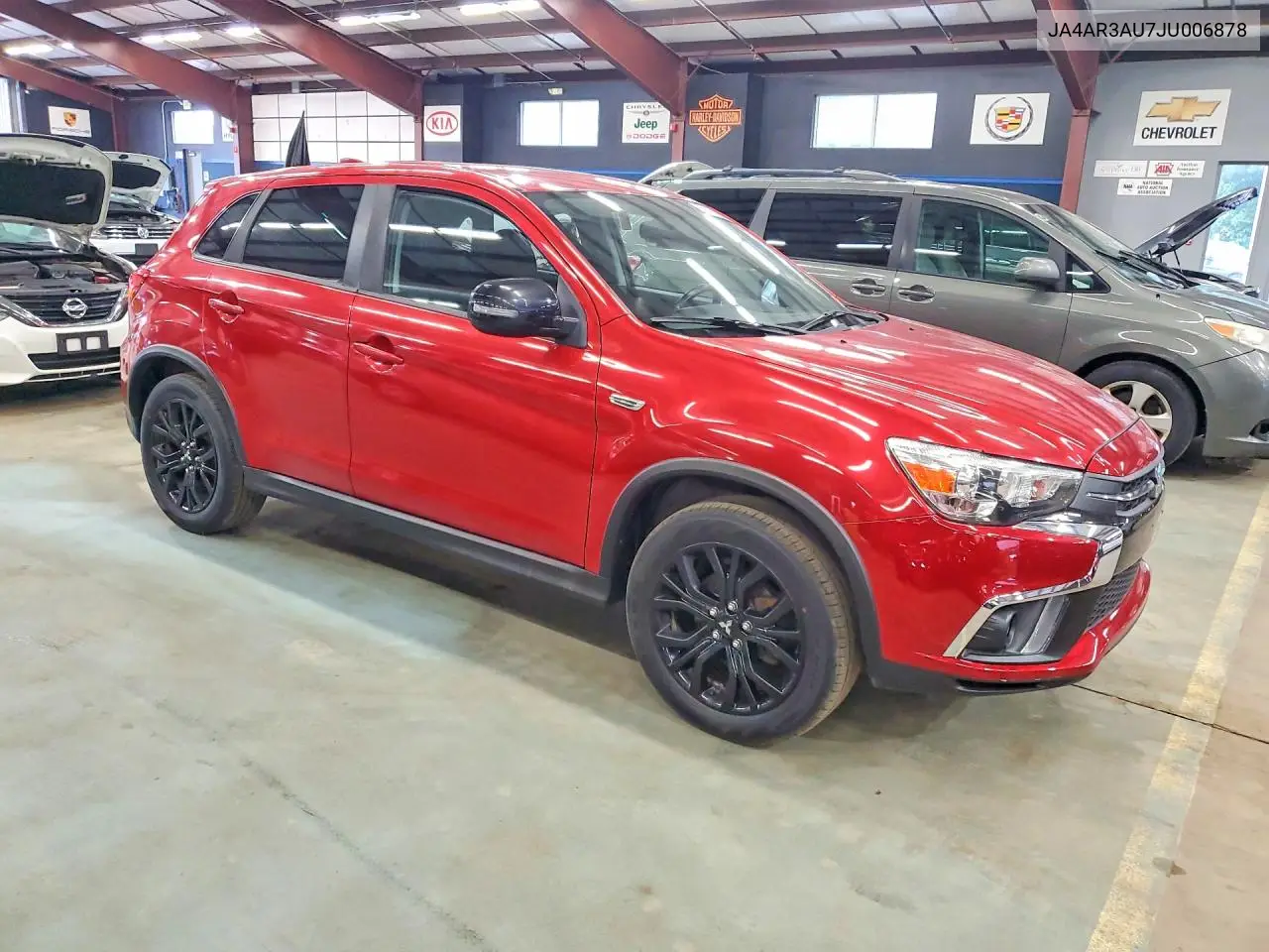 2018 Mitsubishi Outlander Sport Es VIN: JA4AR3AU7JU006878 Lot: 62110626