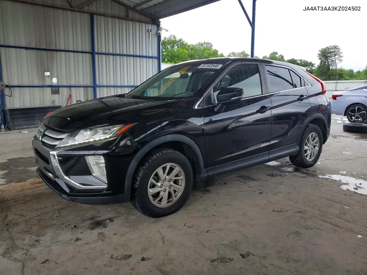 2019 Mitsubishi Eclipse Cross Es VIN: JA4AT3AA3KZ024502 Lot: 55182846