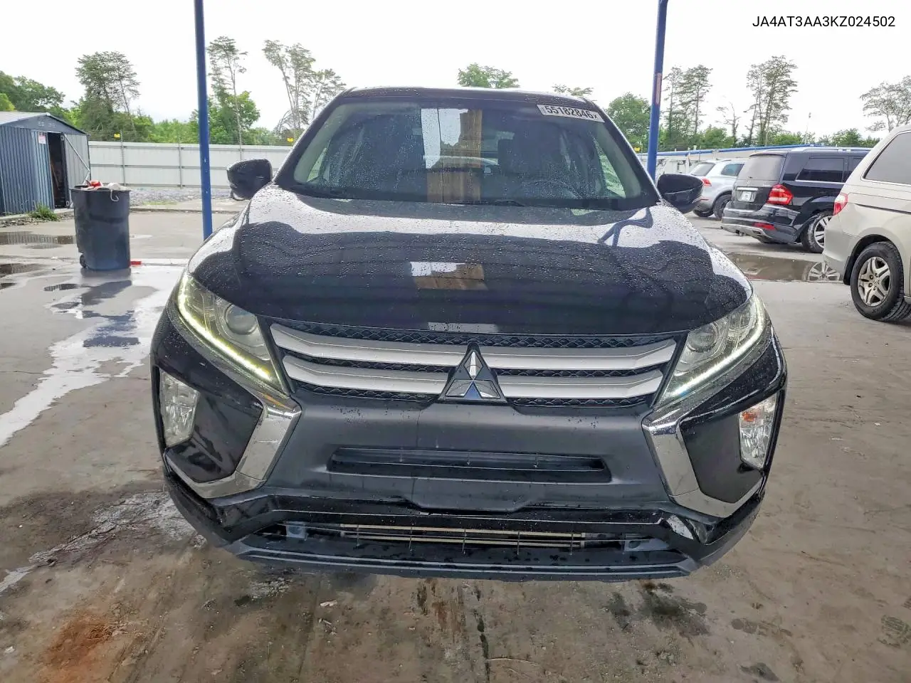 2019 Mitsubishi Eclipse Cross Es VIN: JA4AT3AA3KZ024502 Lot: 55182846