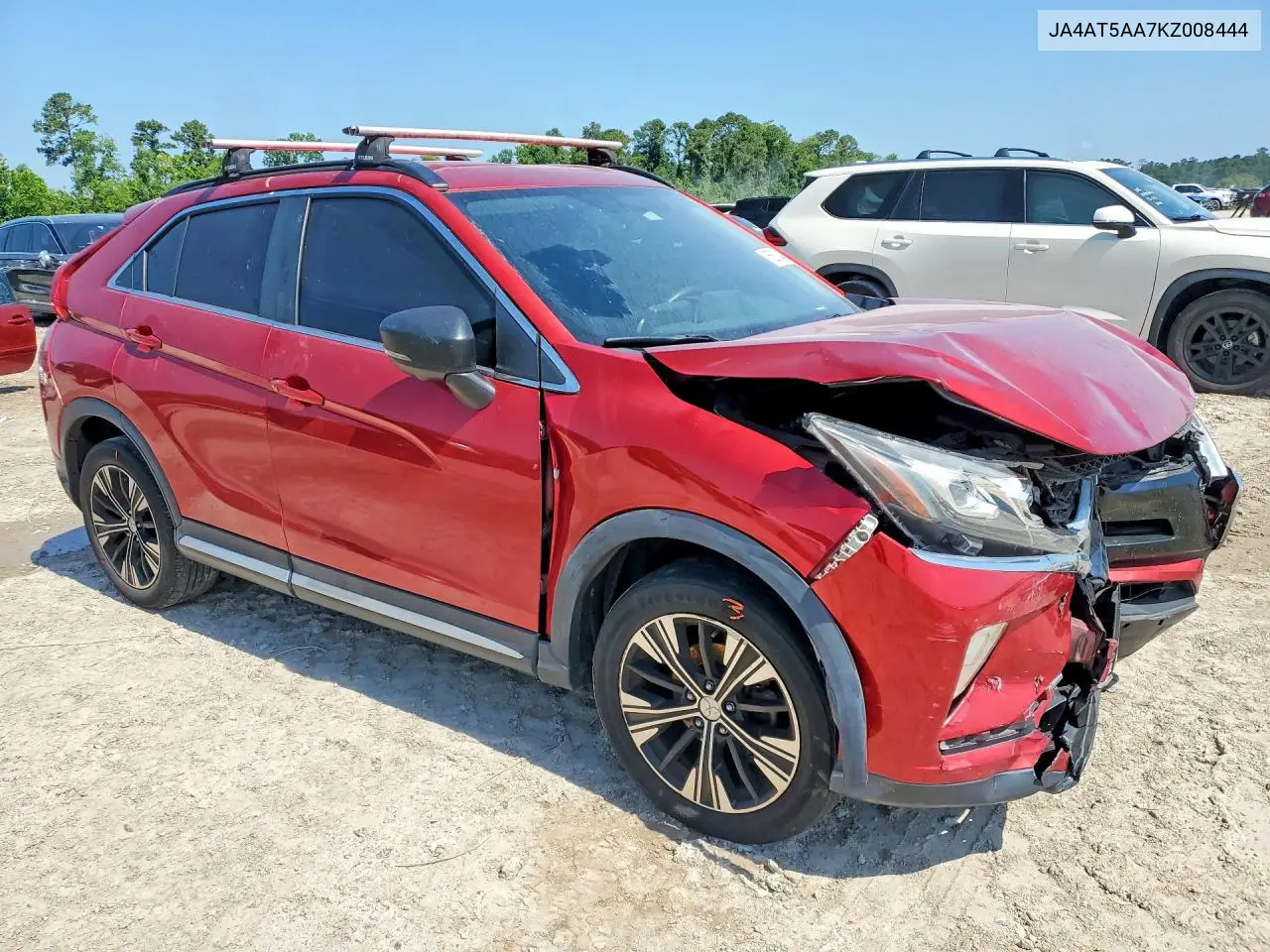 2019 Mitsubishi Eclipse Cross Se VIN: JA4AT5AA7KZ008444 Lot: 55388446