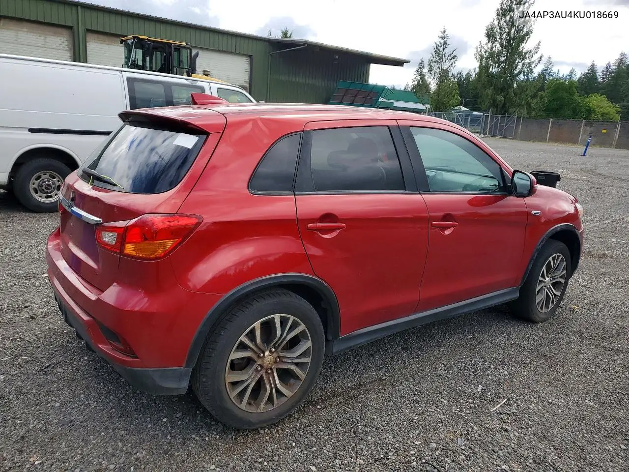 2019 Mitsubishi Outlander Sport Es VIN: JA4AP3AU4KU018669 Lot: 56983016