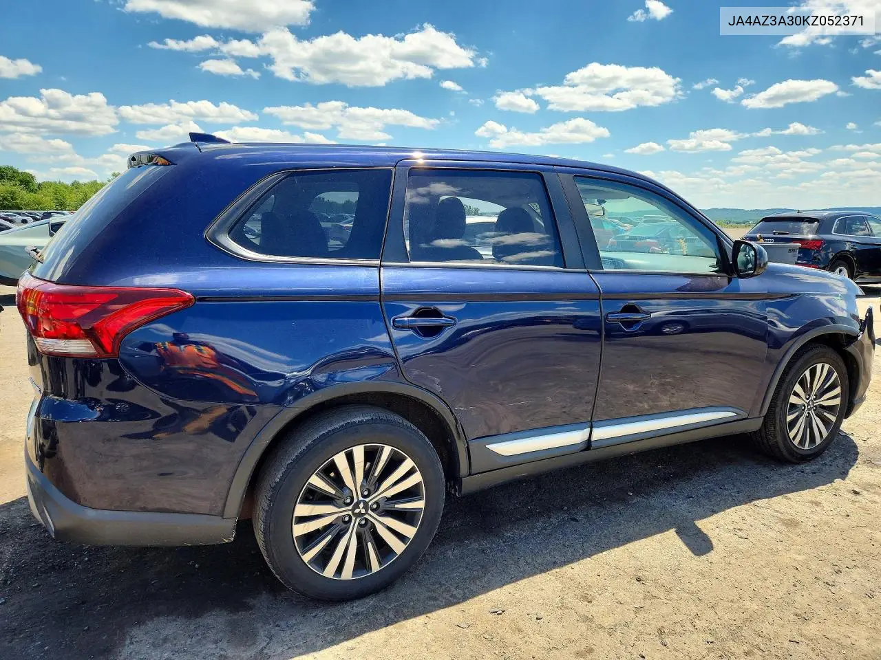 2019 Mitsubishi Outlander Se VIN: JA4AZ3A30KZ052371 Lot: 58443536