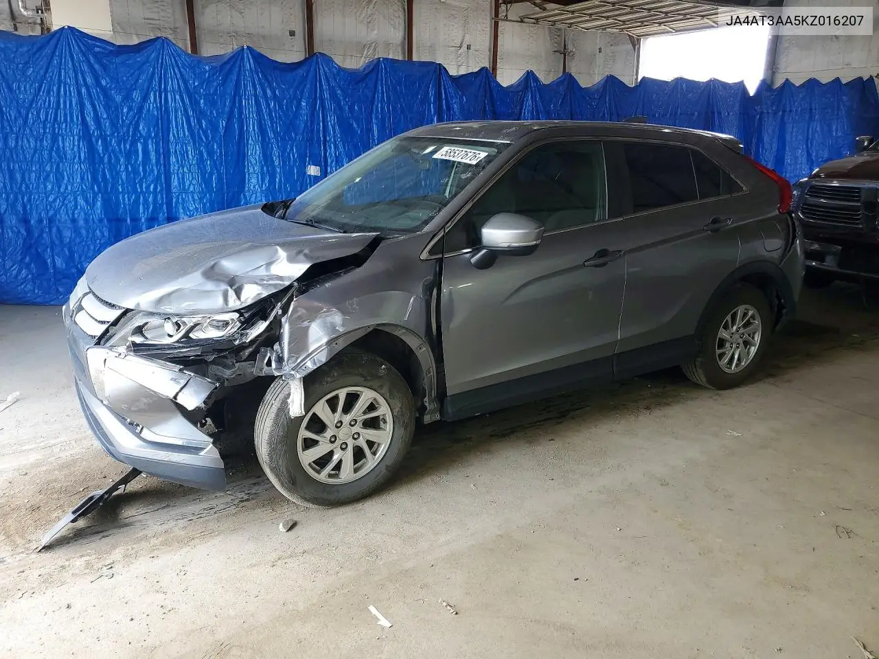 2019 Mitsubishi Eclipse Cross Es VIN: JA4AT3AA5KZ016207 Lot: 58537676