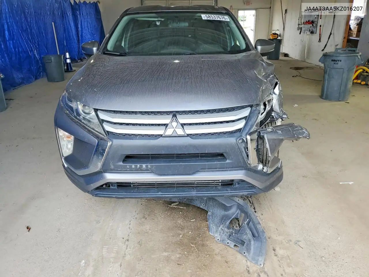 2019 Mitsubishi Eclipse Cross Es VIN: JA4AT3AA5KZ016207 Lot: 58537676