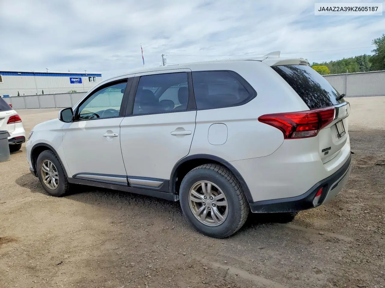 2019 Mitsubishi Outlander Es VIN: JA4AZ2A39KZ605187 Lot: 58542666