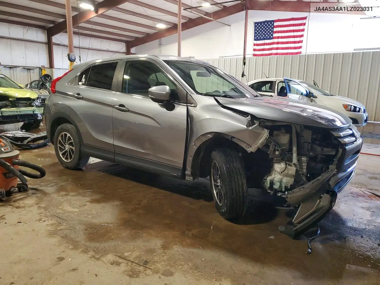 2020 Mitsubishi Eclipse Cross Es VIN: JA4AS3AA1LZ023031 Lot: 52897396