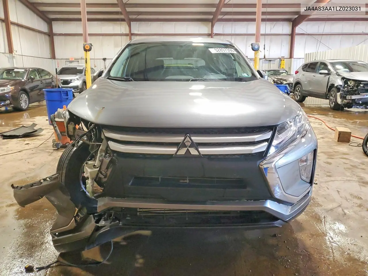 2020 Mitsubishi Eclipse Cross Es VIN: JA4AS3AA1LZ023031 Lot: 52897396