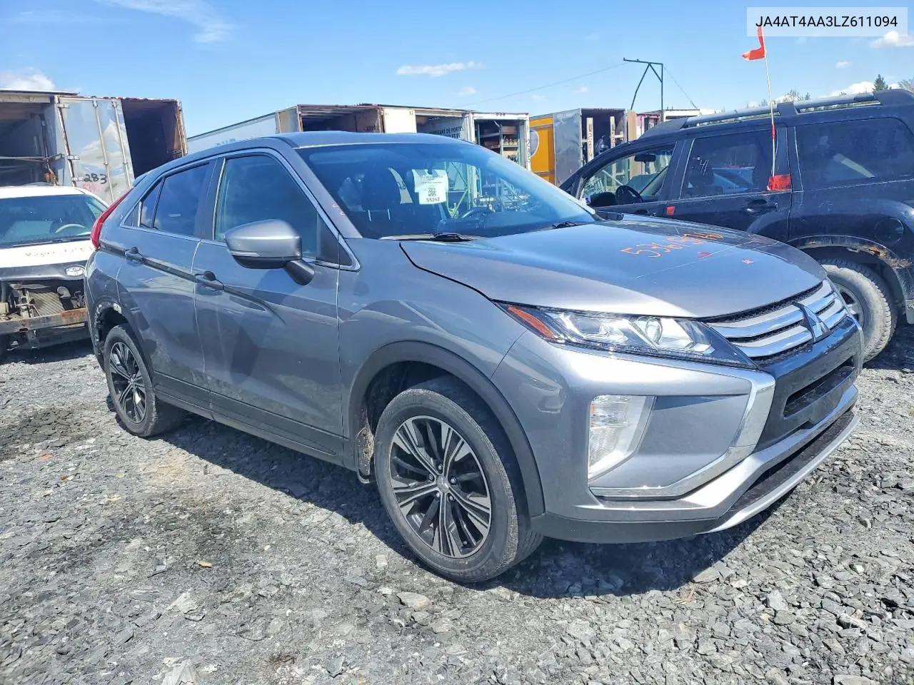 2020 Mitsubishi Eclipse Cross Le VIN: JA4AT4AA3LZ611094 Lot: 53615176