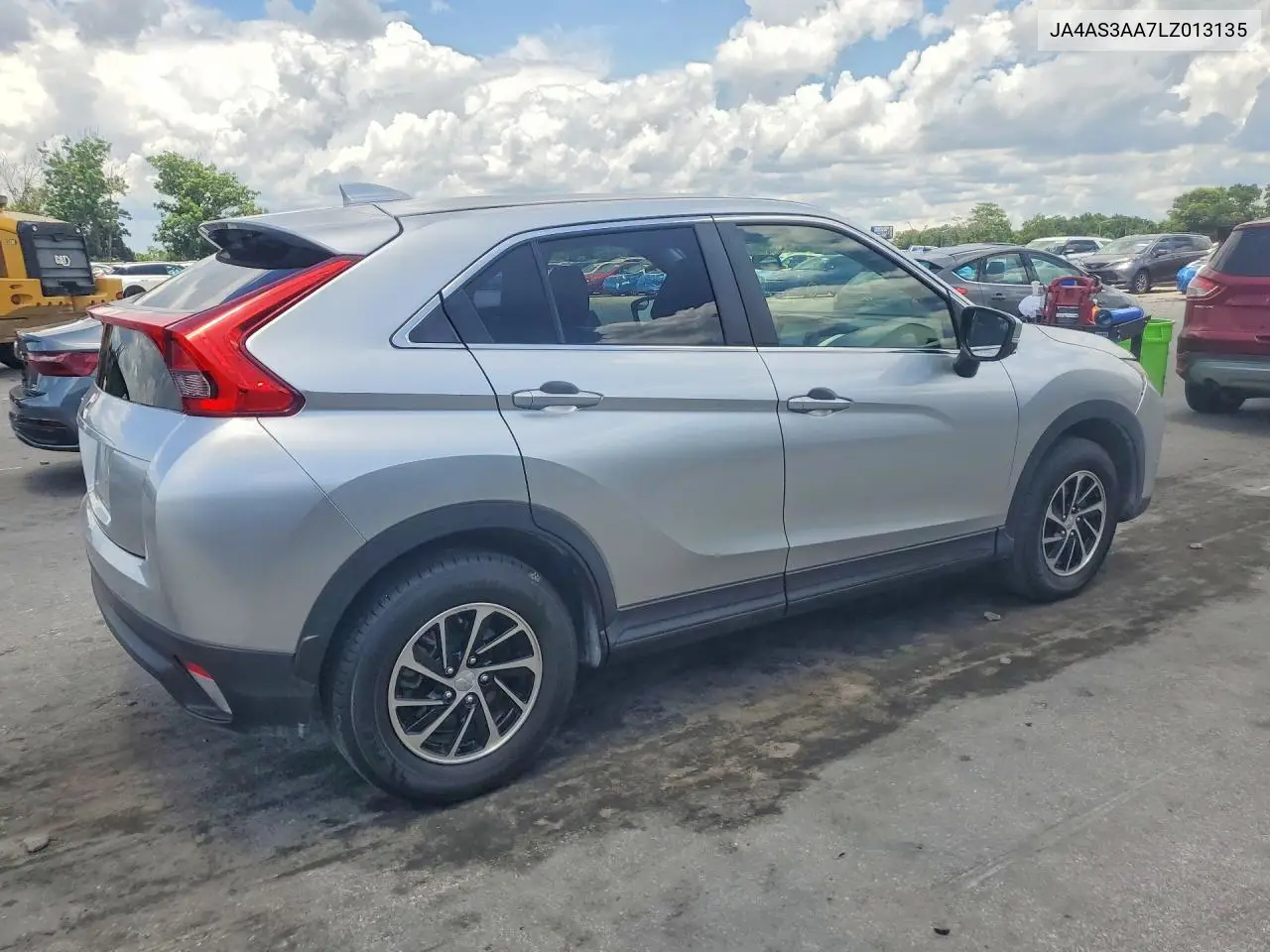 2020 Mitsubishi Eclipse Cross Es VIN: JA4AS3AA7LZ013135 Lot: 55380786