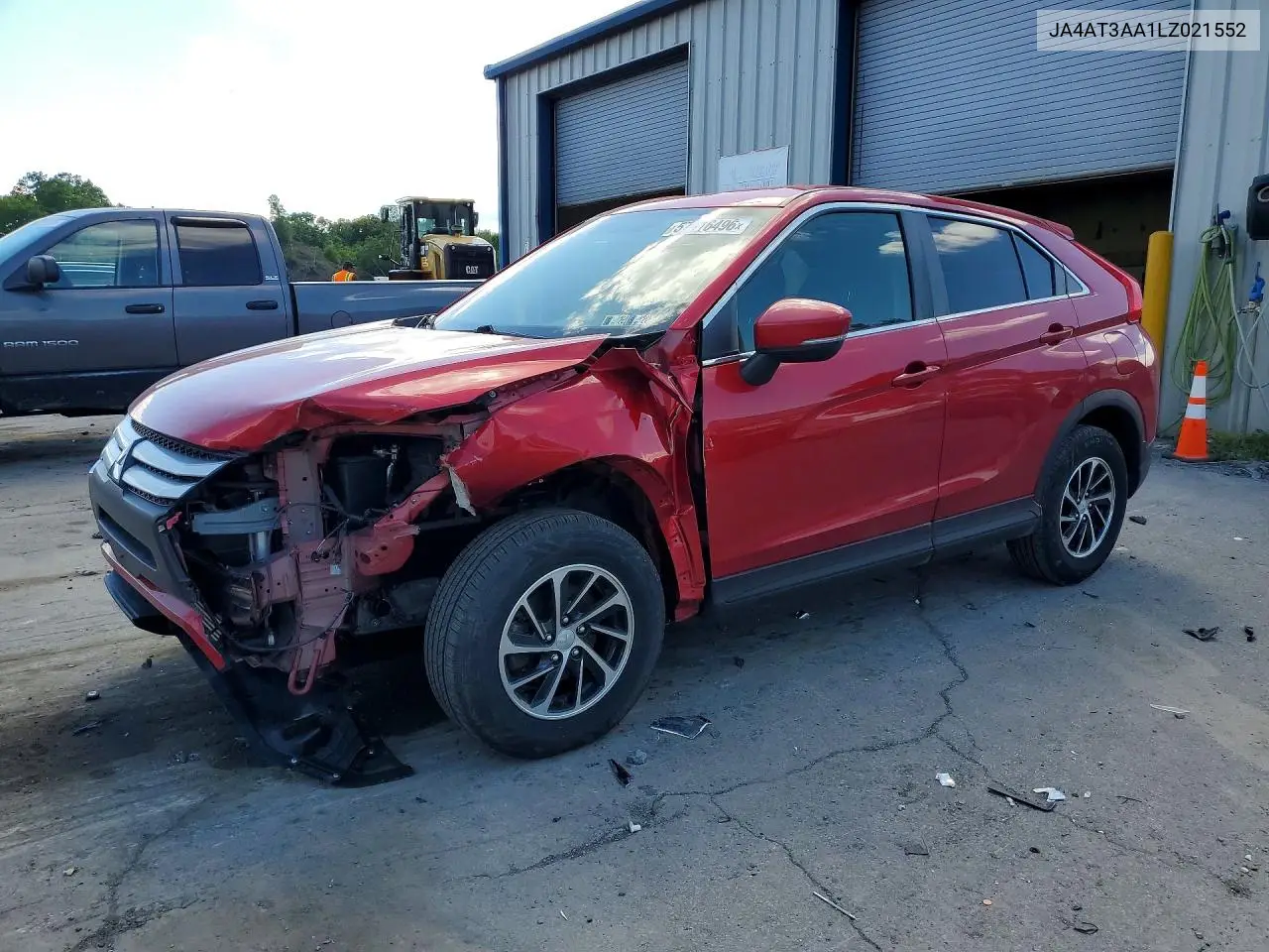2020 Mitsubishi Eclipse Cross Es VIN: JA4AT3AA1LZ021552 Lot: 57416496