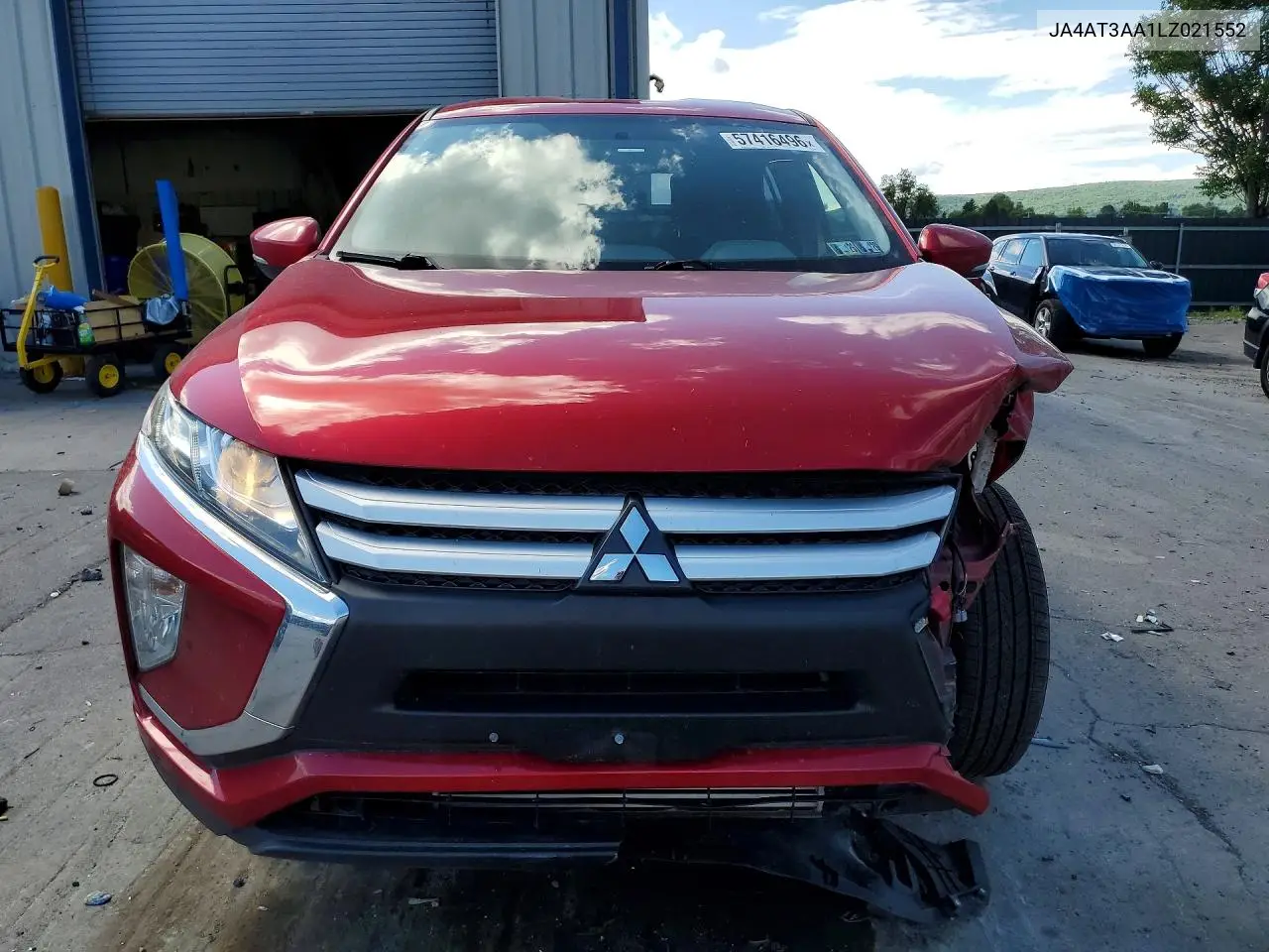 2020 Mitsubishi Eclipse Cross Es VIN: JA4AT3AA1LZ021552 Lot: 57416496