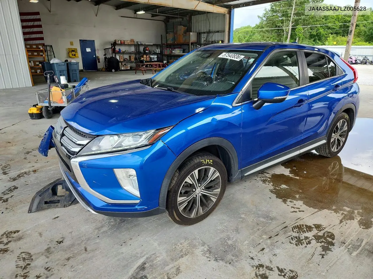 2020 Mitsubishi Eclipse Cross Se VIN: JA4AS5AA7LZ005628 Lot: 57540836