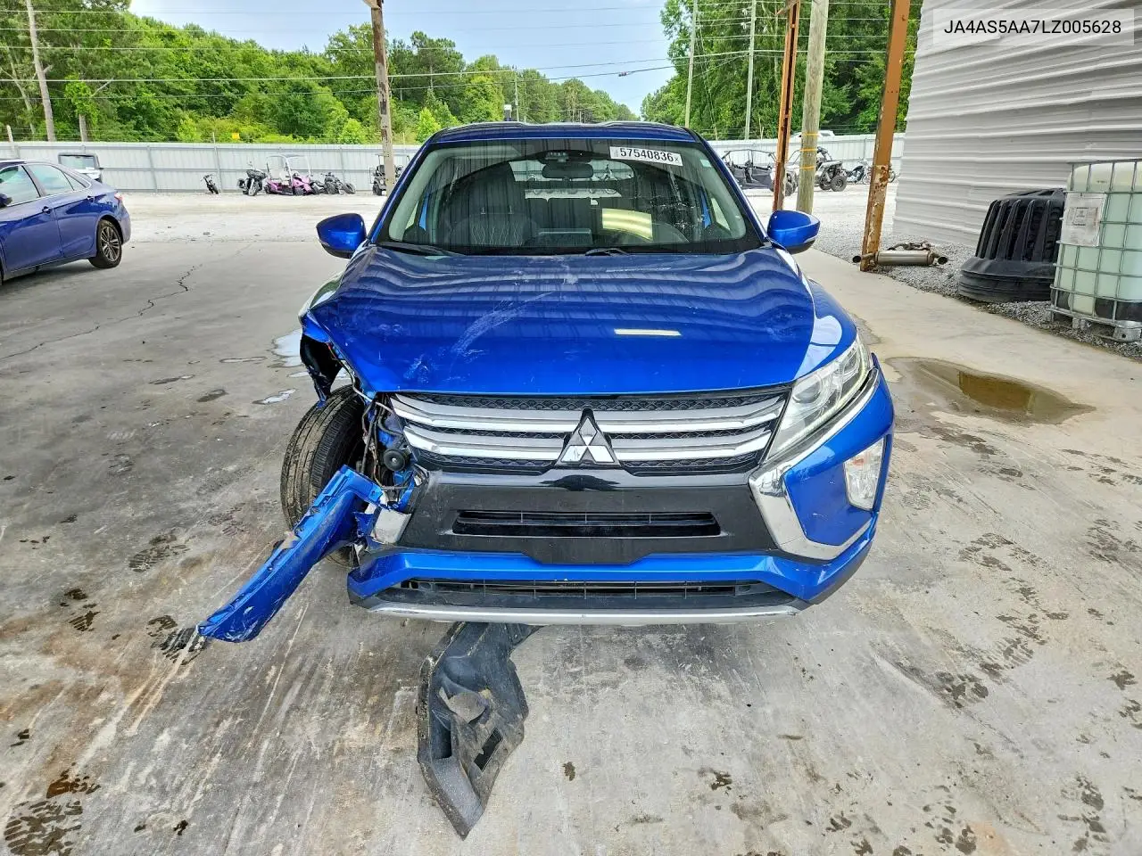 2020 Mitsubishi Eclipse Cross Se VIN: JA4AS5AA7LZ005628 Lot: 57540836