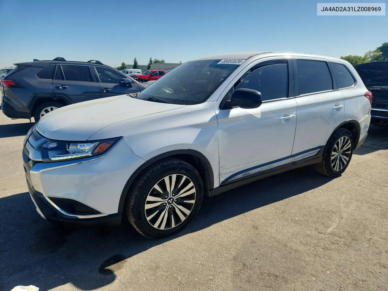 2020 Mitsubishi Outlander Es VIN: JA4AD2A31LZ008969 Lot: 58483526