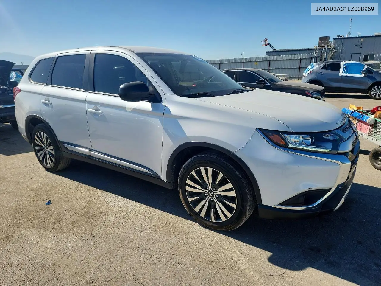 2020 Mitsubishi Outlander Es VIN: JA4AD2A31LZ008969 Lot: 58483526