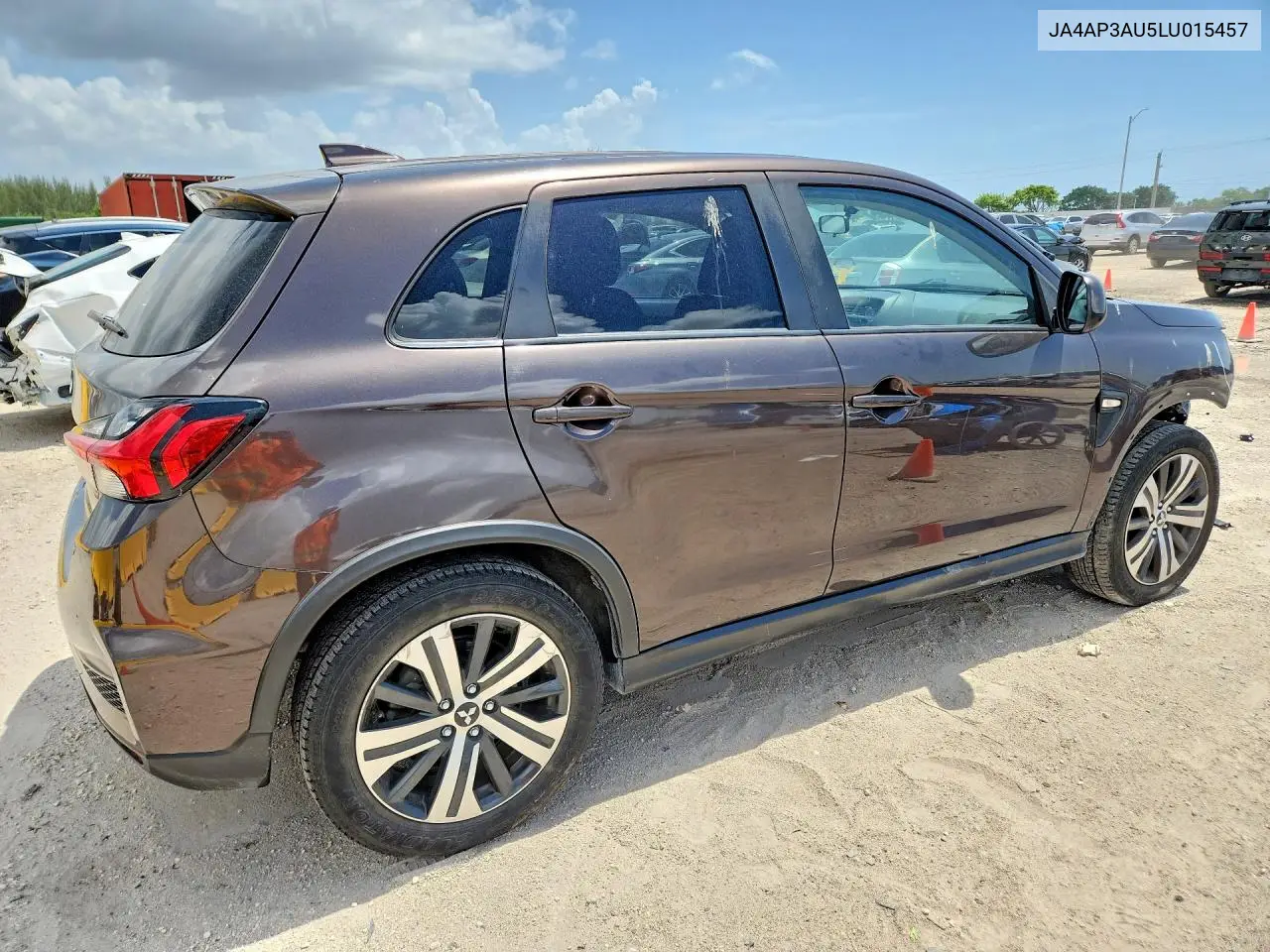 2020 Mitsubishi Outlander Sport Es VIN: JA4AP3AU5LU015457 Lot: 58553646