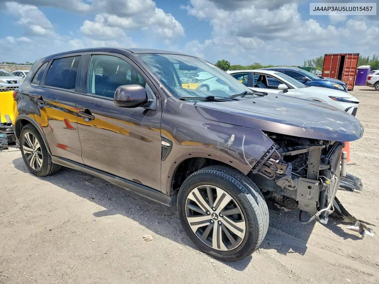 2020 Mitsubishi Outlander Sport Es VIN: JA4AP3AU5LU015457 Lot: 58553646
