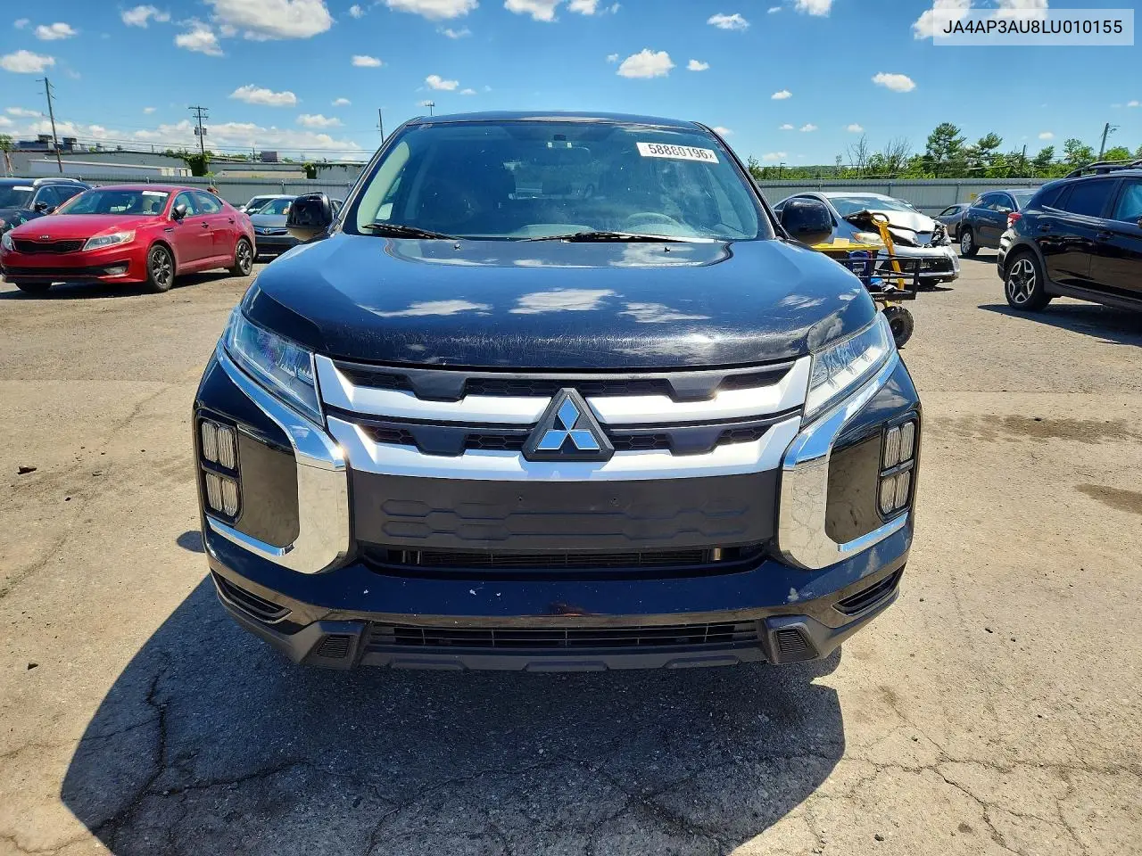 2020 Mitsubishi Outlander Sport Es VIN: JA4AP3AU8LU010155 Lot: 58880196