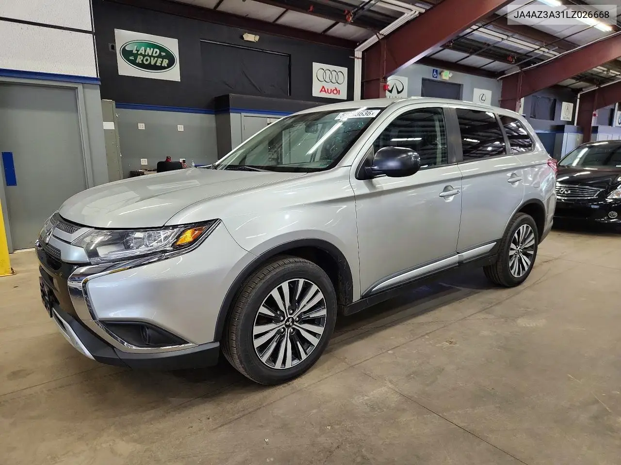 2020 Mitsubishi Outlander Se VIN: JA4AZ3A31LZ026668 Lot: 58943636