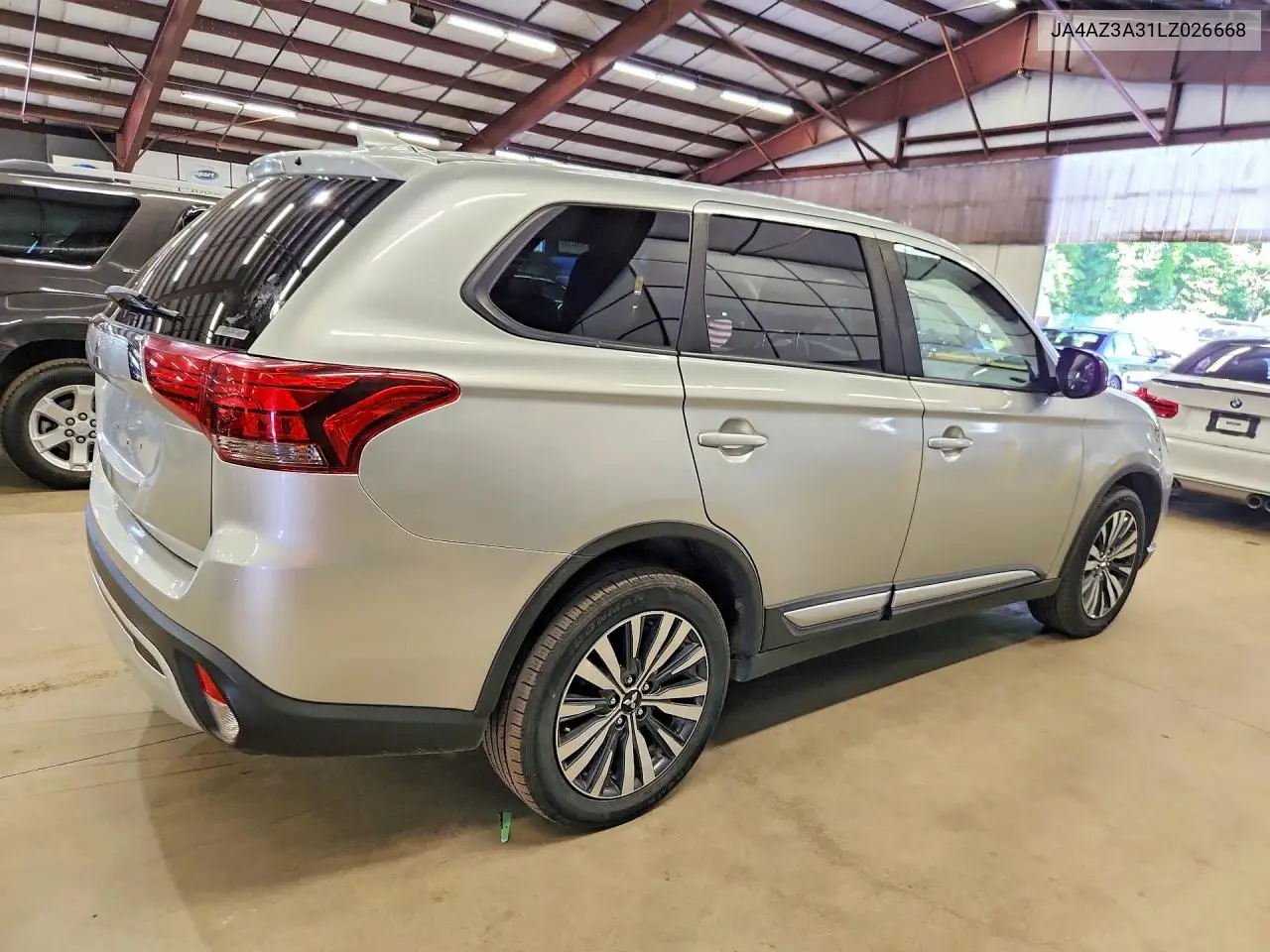 2020 Mitsubishi Outlander Se VIN: JA4AZ3A31LZ026668 Lot: 58943636