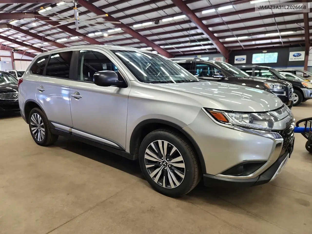 2020 Mitsubishi Outlander Se VIN: JA4AZ3A31LZ026668 Lot: 58943636
