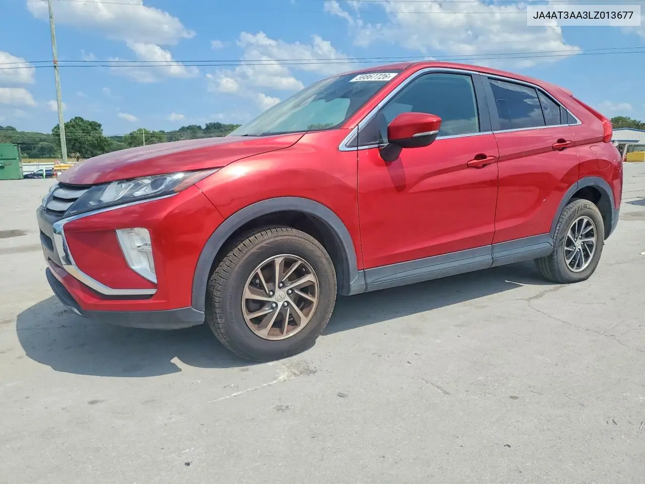 2020 Mitsubishi Eclipse Cross Es VIN: JA4AT3AA3LZ013677 Lot: 59867726