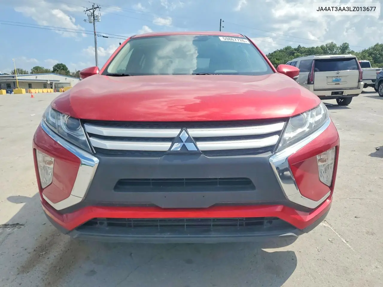 2020 Mitsubishi Eclipse Cross Es VIN: JA4AT3AA3LZ013677 Lot: 59867726