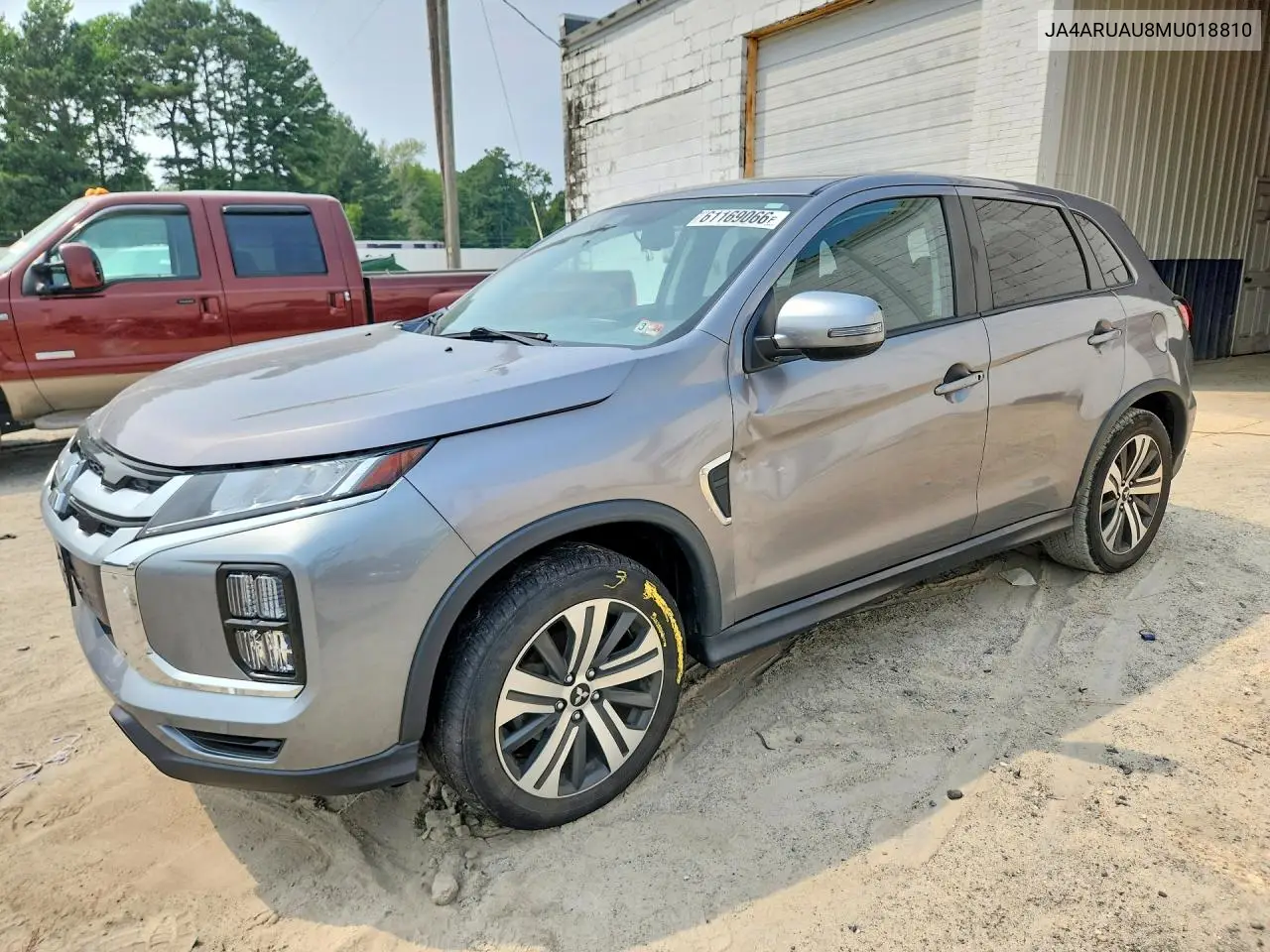 2021 Mitsubishi Outlander Sport Es VIN: JA4ARUAU8MU018810 Lot: 61169066