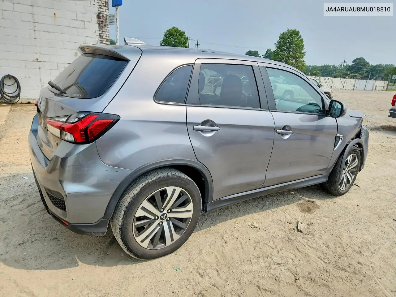 2021 Mitsubishi Outlander Sport Es VIN: JA4ARUAU8MU018810 Lot: 61169066