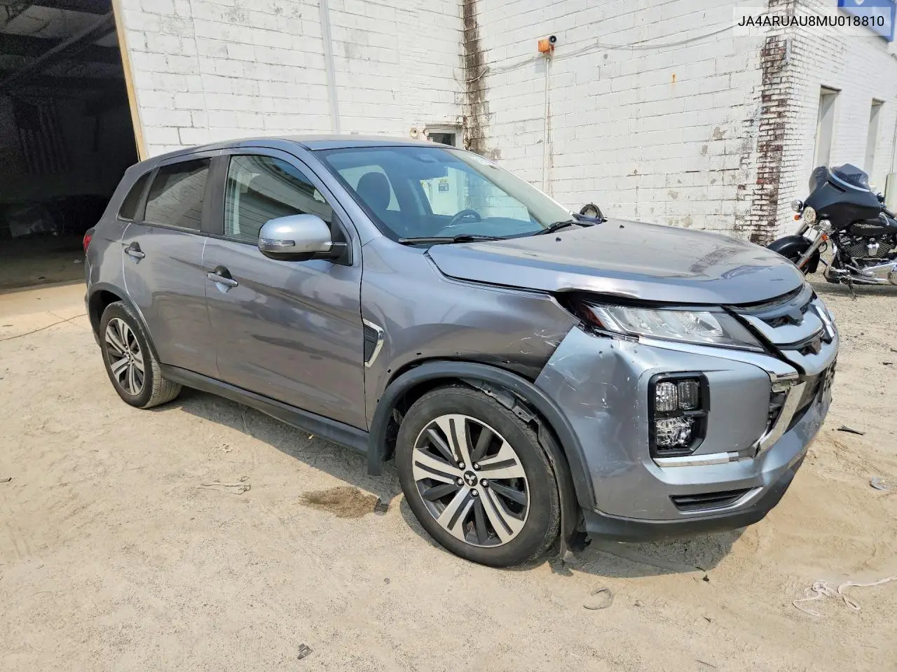 2021 Mitsubishi Outlander Sport Es VIN: JA4ARUAU8MU018810 Lot: 61169066