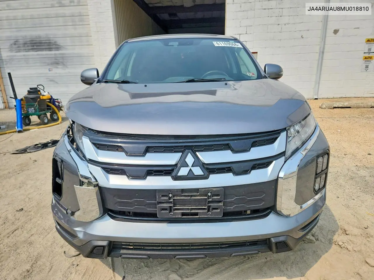 2021 Mitsubishi Outlander Sport Es VIN: JA4ARUAU8MU018810 Lot: 61169066