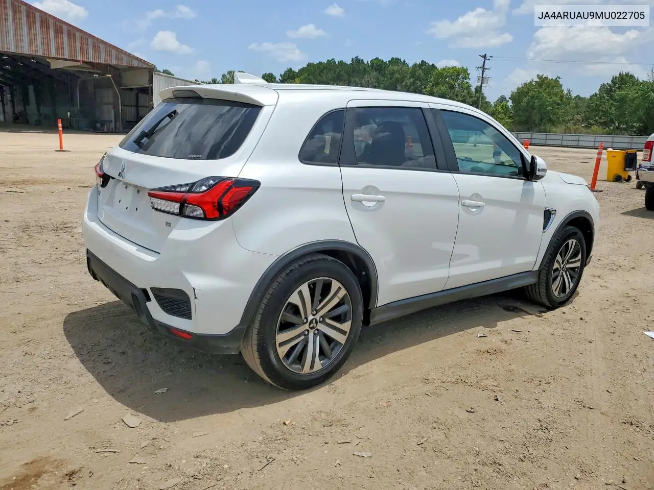 2021 Mitsubishi Outlander Sport Es VIN: JA4ARUAU9MU022705 Lot: 61881756