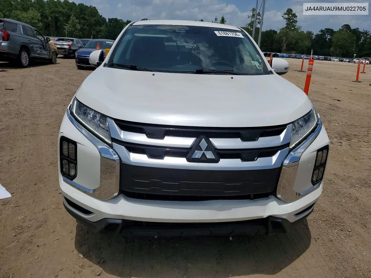 2021 Mitsubishi Outlander Sport Es VIN: JA4ARUAU9MU022705 Lot: 61881756