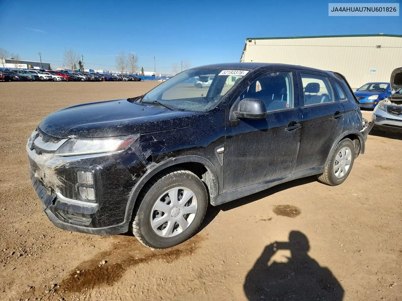 2022 Mitsubishi Rvr Es VIN: JA4AHUAU7NU601826 Lot: 52193376